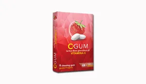 C GUM GUSTO FRAGOLA 9 PEZZI