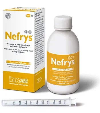 NEFRYS FLACONE 200 ML CON SIRINGA DOSATRICE CANE E GATTO