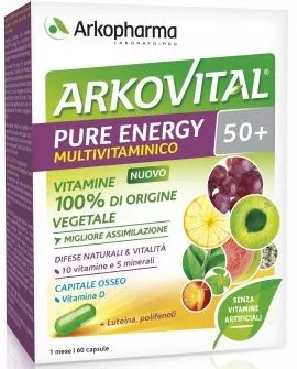 ARKOVITAL PURE ENERGY 50+ 60 CAPSULE