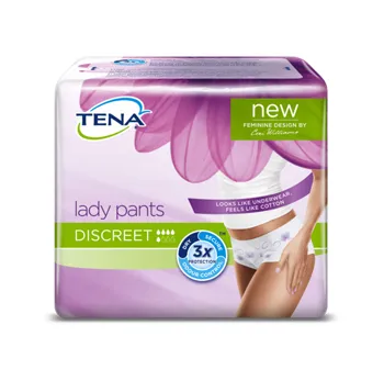 MUTANDINA ASSORBENTE TENA LADY PANTS DISCREET MEDIUM 6 PEZZI