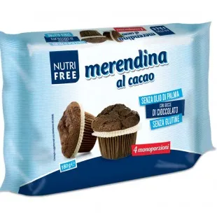 NUTRIFREE MERENDINA AL CACAO 4 X 45 G