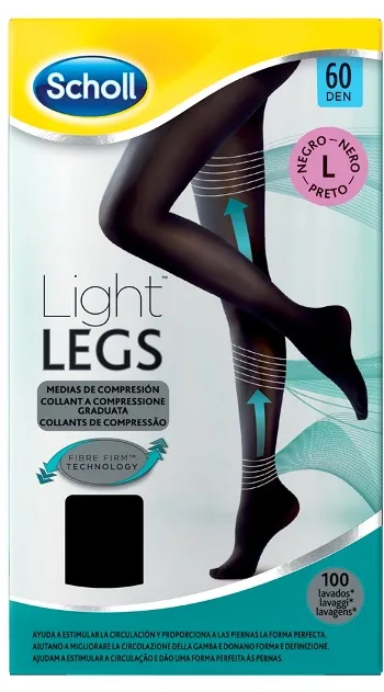 SCHOLL LIGHTLEGS 60 DENARI TAGLIA L COLORE NERO 1 PAIO