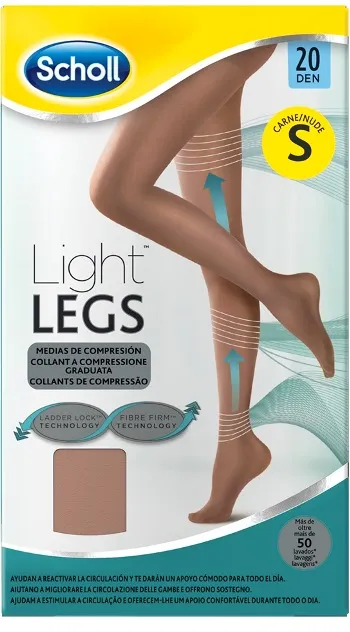 SCHOLL LIGHTLEGS 20 DENARI TAGLIA S COLORE NUDE 1 PAIO