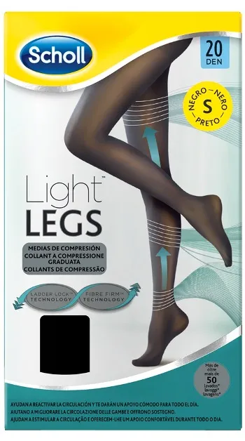 SCHOLL LIGHTLEGS 20 DENARI TAGLIA S COLORE NERO 1 PAIO