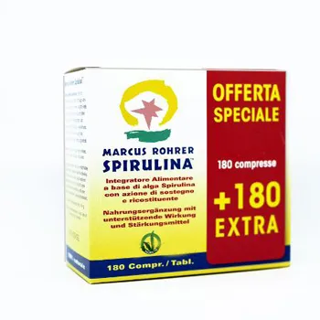 Spirulina Marcus Rohrer 180 Compresse + 180 Compresse