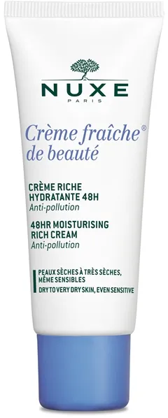 Nuxe Creme Fraiche De Beautè Creme Riche Hydratante Crema Giorno Pelli Secche Viso 30 Ml