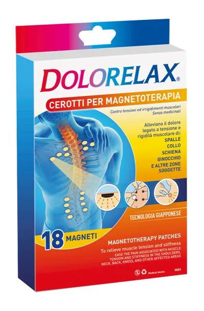 CEROTTO MAGNETICO DOLORELAX 18 MAGNETI