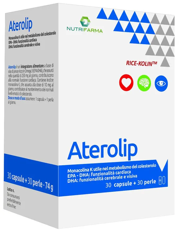 ATEROLIP 30 CAPSULE + 30 PERLE