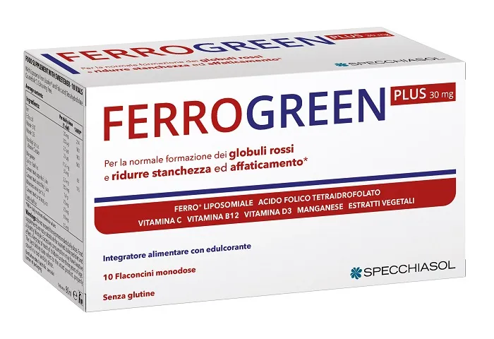 FERROGREEN PLUS FERRO+ 10 X 8 ML MONODOSE