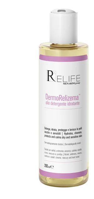 DERMORELIZEMA OLIO DETERGENTE IDRATANTE 200 ML