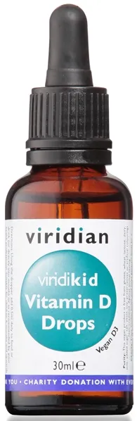 VIRIDIAN VIRIDIKID VITAMIN D3 400UI GOCCE 30ML