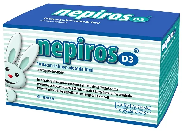 Nepiros D3 10 Flanconcini Da 10 Ml