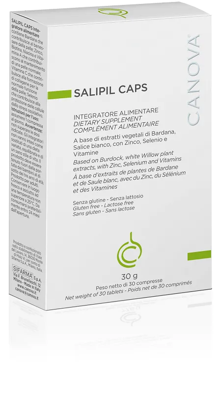 CANOVA SALIPIL CAPS 30 COMPRESSE NUOVA CONFEZIONE