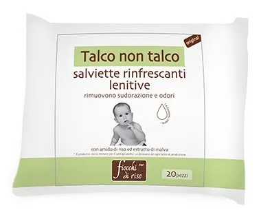 FIOCCHI DI RISO TALCO NON TALCO SALVIETTE