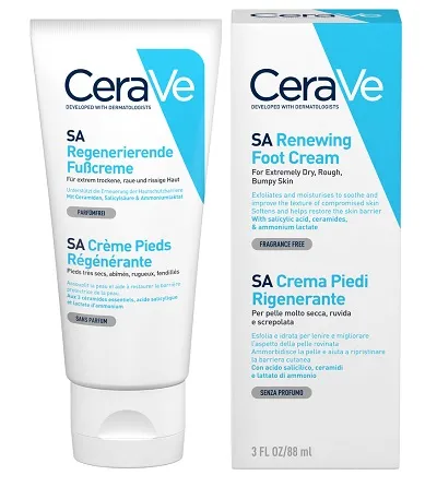 Cerave Crema Piedi Rigenerante 88 Ml