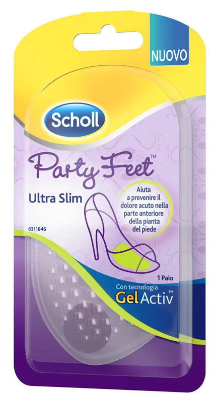 PLANTARE CON CUSCINETTO PARTY FEET GEL ACTIV ULTRA SLIM 1 APIO