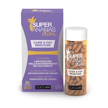 SUPER ANANAS SLIM CARB & FAT REDUCER 80 CAPSULE