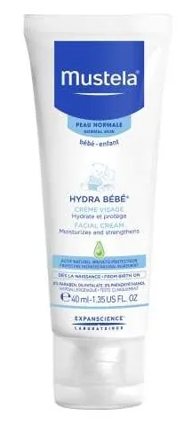 Mustela Hydra Bebe' Crema Viso 24h 40 Ml