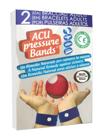 BRACCIALE AD ACU PRESSURE BAND L 2 PEZZI