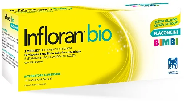 Infloran Bio Bimbi 14 Flaconcini