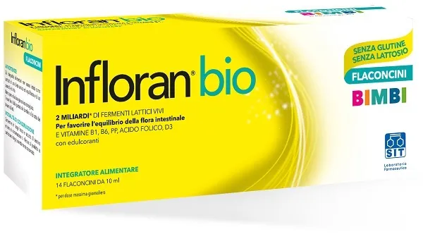 Infloran Bio Bimbi 14 Flaconcini