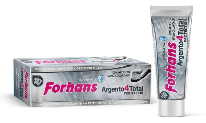 Forhans Dentifricio Silver4white 75 Ml