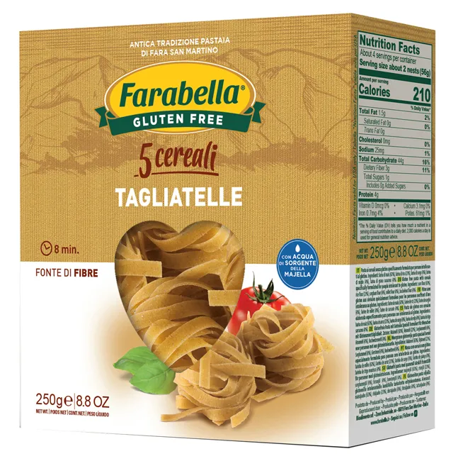 FARABELLA TAGLIATELLE AI 5 CEREALI 250 G