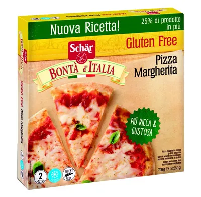 Schar Surgelati Pizza Margherita Bonta' D'italia 2 X 350 G