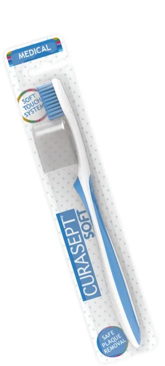 Curasept Spazzolino Soft Medical Colore Azzurro