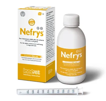 NEFRYS VEG 200 200 ML CON SIRINGA DOSATRICE ALIMENTO COMPLEMENTARE PER CANI E GATTI