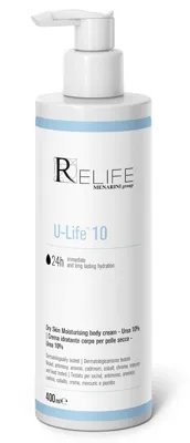 U-LIFE 10 CREMA IDRATANTE CORPO PER PELLE SECCA 400 ML