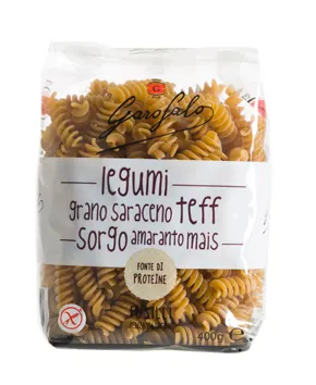 GAROFALO FUSILLI PASTA SENZA GLUTINE LEGUMI E CEREALI 400 G