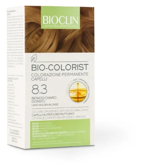 BIOCLIN BIO COLORIST COLORAZIONE PERMANENTE BIONDO CHIARO DORATO