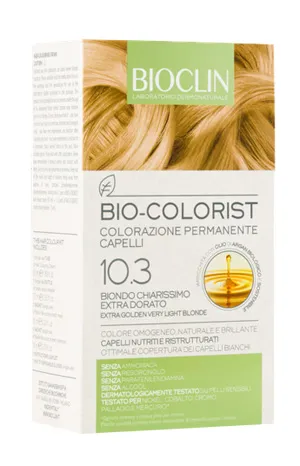 BIOCLIN BIO COLORIST COLORAZIONE PERMANENTE BIONDO CHIARISSIMO EXTRA DORATO