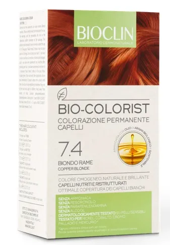 BIOCLIN BIO COLORIST COLORAZIONE PERMANENTE BIONDO RAME