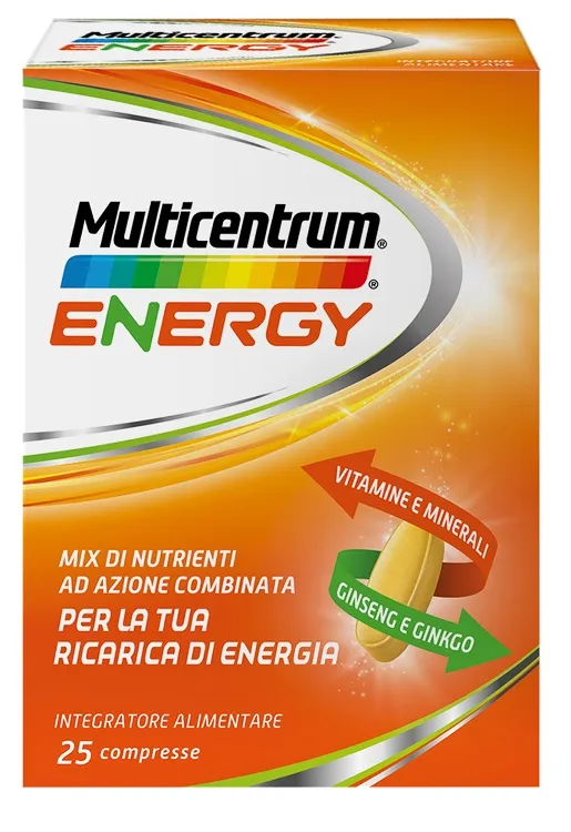 MULTICENTRUM MC ENERGY 25 CAPSULE