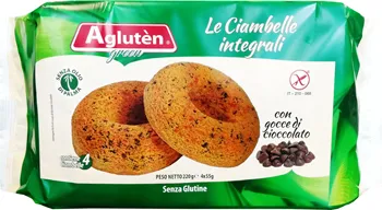 AGLUTEN CIAMBELLE INTEGRALI GOCCE DI CIOCCOLATO 220 G