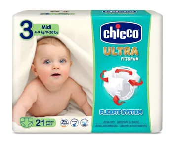 CHICCO PANNOLINO ULTRA CHICCHO MIDI 21 X 10