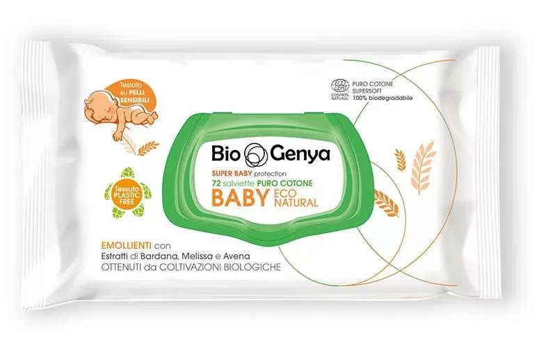 BIOGENYA ECO NATURAL BABY COTONE 72 PEZZI