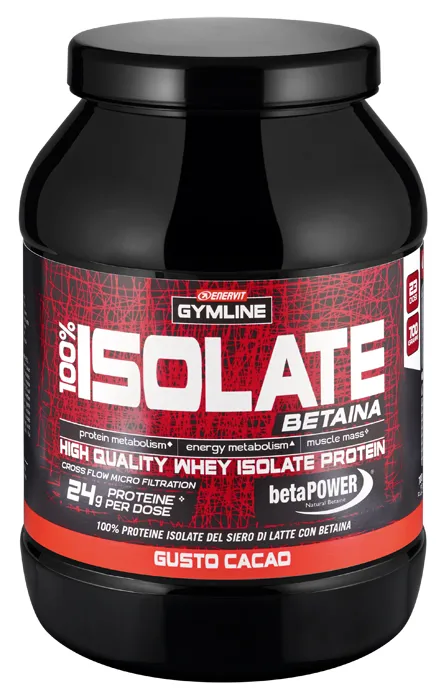 Gymline 100% Whey Isolate Cacao 900 G