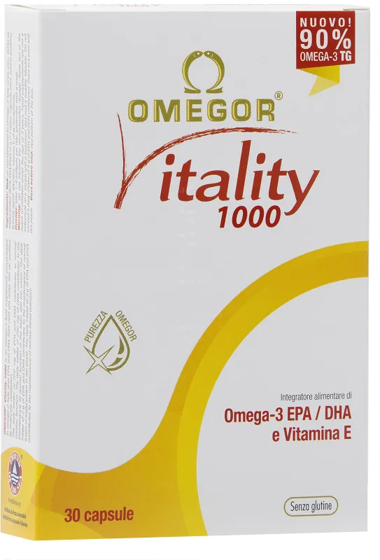 OMEGOR VITALITY 1000 30 CAPSULE MOLLI