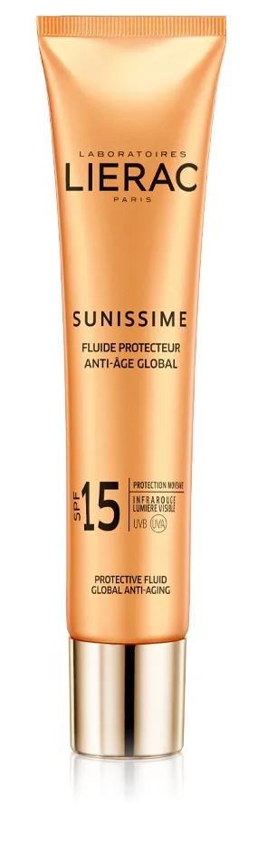 LIERAC SUNISSIME FLUIDO VISO SPF15 40 ML