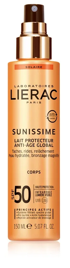 LIERAC SUNISSIME LATTE CORPO SPF50+ 150 ML