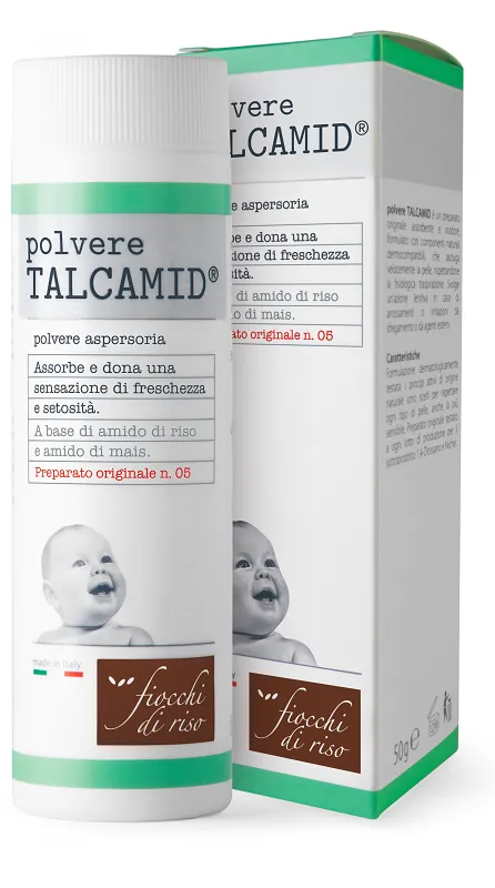 FIOCCHI DI RISO TALCAMID POLVERE LENITIVA 50 G