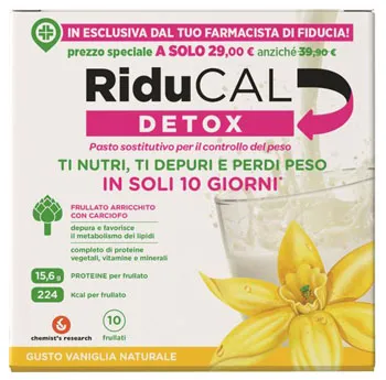 RIDUCAL DETOX 10 BUSTE