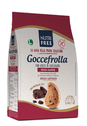 NUTRIFREE GOCCEFROLLA CON GOCCE DI CIOCCOLATO 400 G