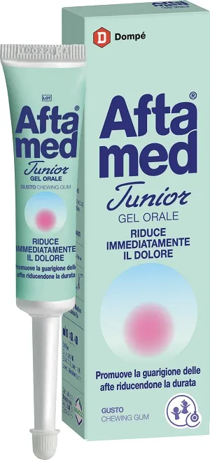 AFTAMED JUNIOR GEL 15 ML TAGLIO PREZZO (scade 11/2021)