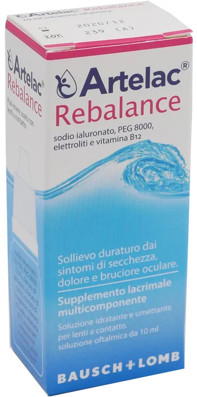 ARTELAC REBALANCE GOCCE OCULARI 10 ML