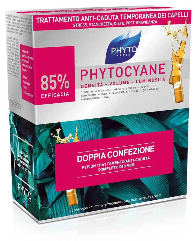 Duo Phytocyane 12+12 Fiale Monouso Fiale Monouso 7,5 Ml