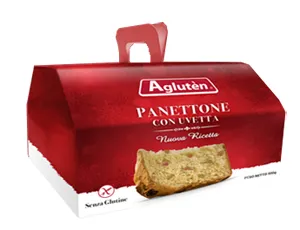 AGLUTEN PANETTONE CON UVETTA 500 G